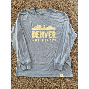 Denver "Mile High City" Long Sleeve Shirt - Medium